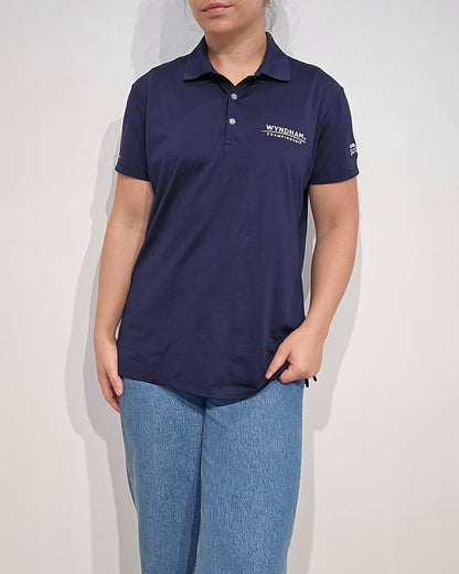 Polo classic fit marine - S/M