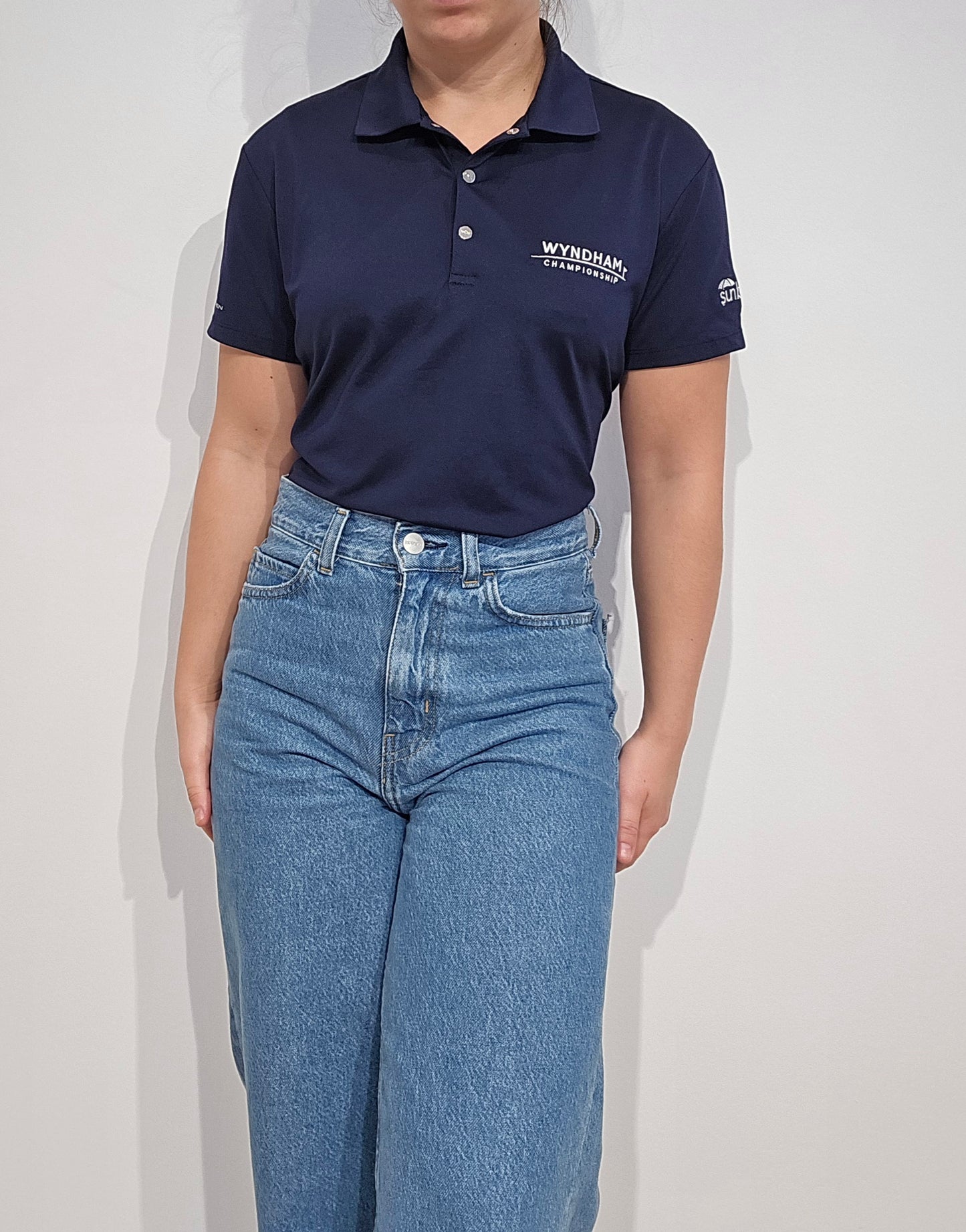 Polo classic fit marine - S/M