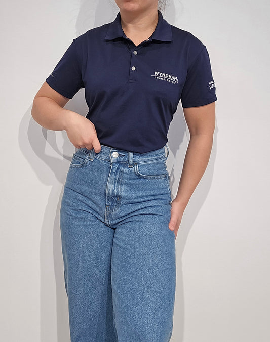 Polo classic fit marine - S/M