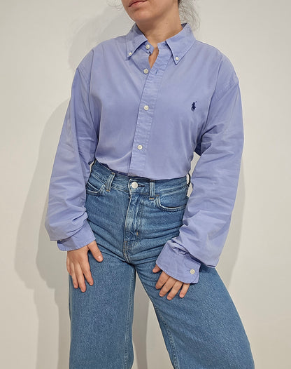 Chemise Custom fit bleu clair - L