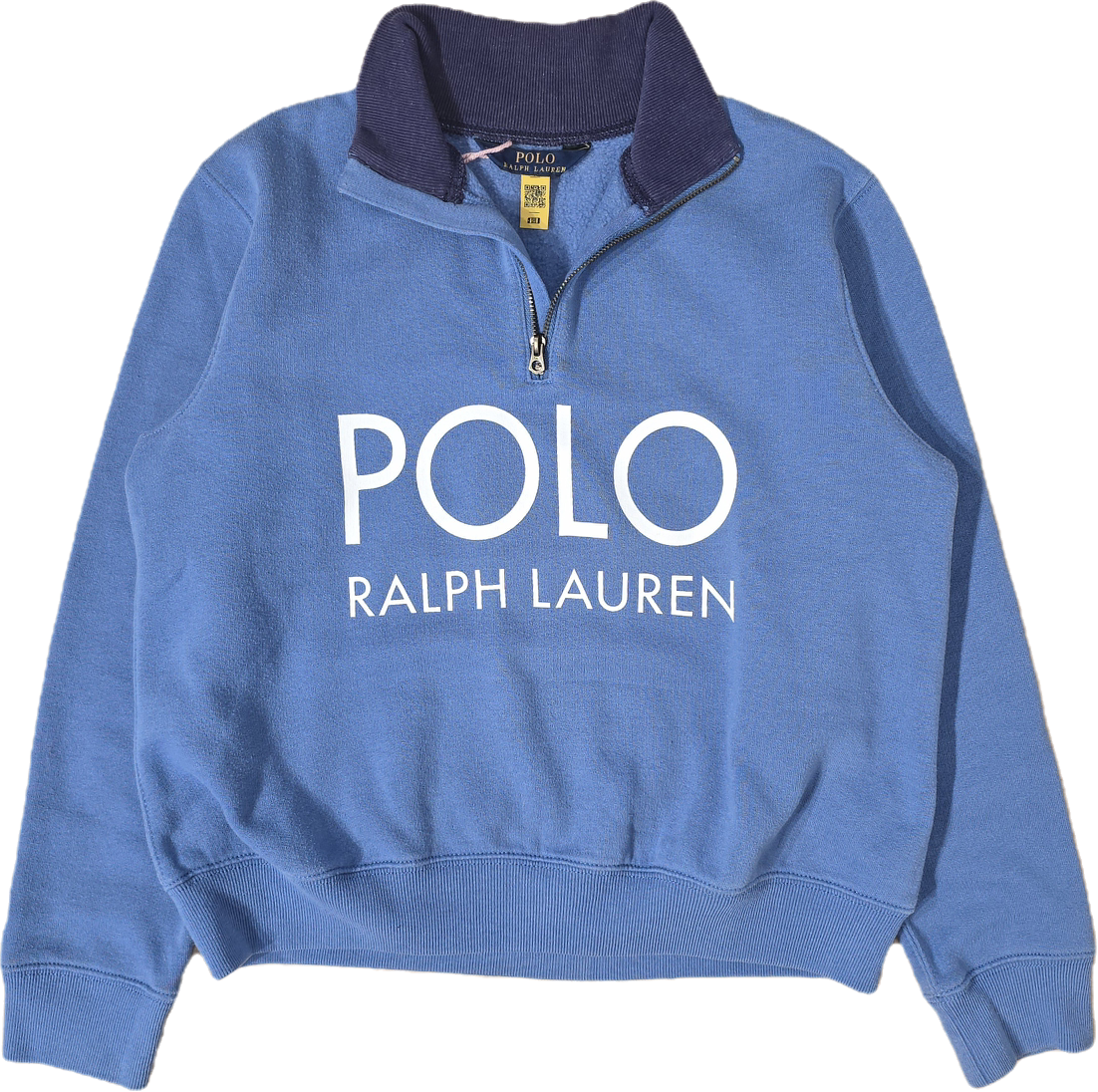 Pull camionneur bleu ciel - XS
