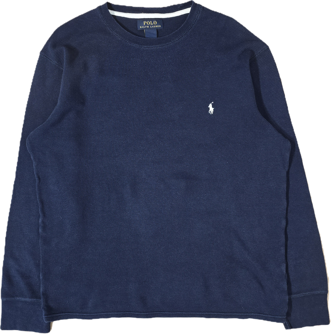 Pull léger en coton marine - L