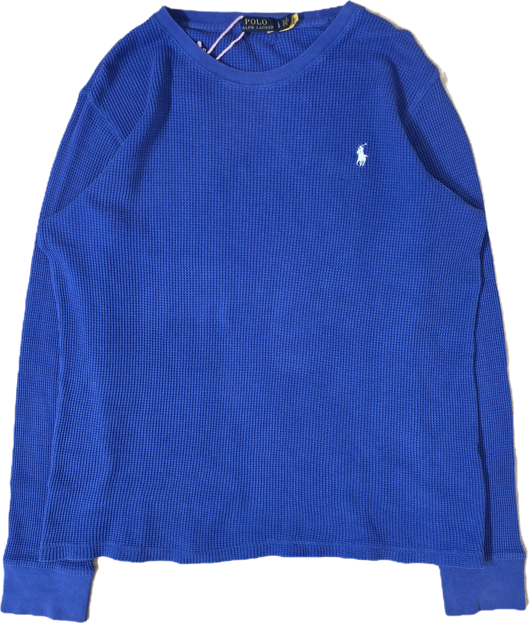 Pull léger en coton bleu - L
