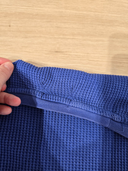 Pull léger en coton bleu - L