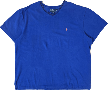 Tee-shirt en coton bleu - XXL