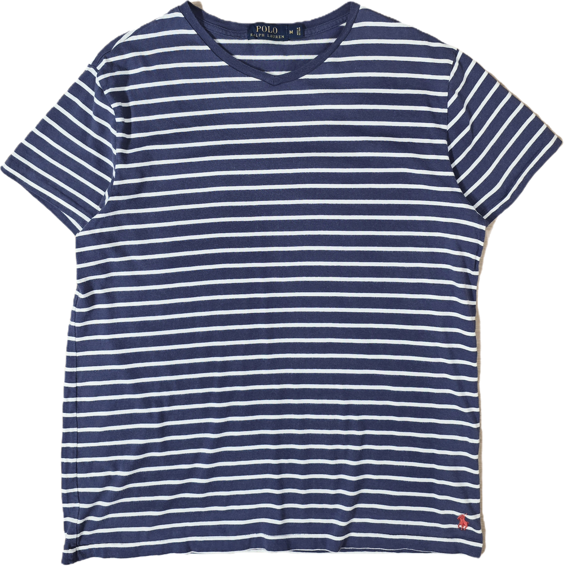 Tee-shirt marinière en coton - M