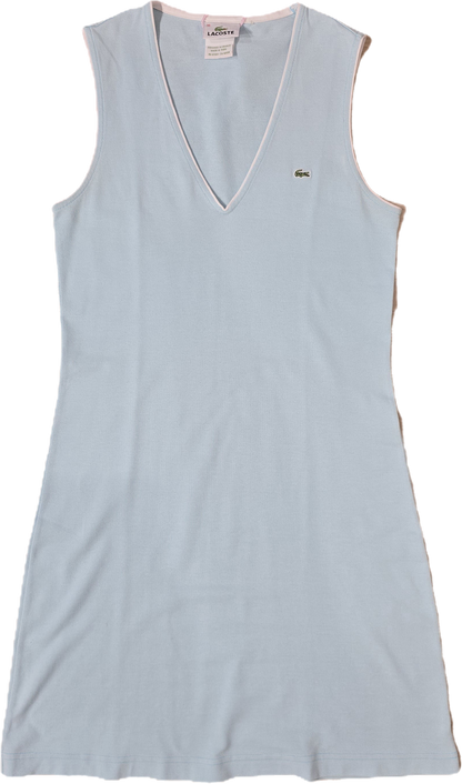 Robe débardeur turquoise Lacoste - S