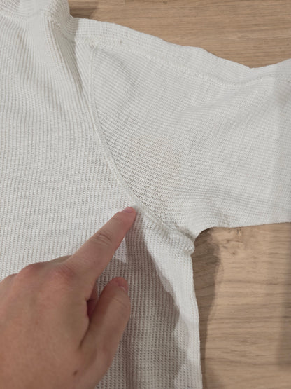 Pull léger en coton blanc - L
