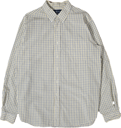 Chemise en coton à carreaux - XL