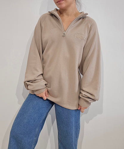 Pull camionneur en coton marron collection moderne - XXL
