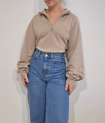 Pull camionneur en coton marron collection moderne - XXL