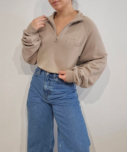 Pull camionneur en coton marron collection moderne - XXL
