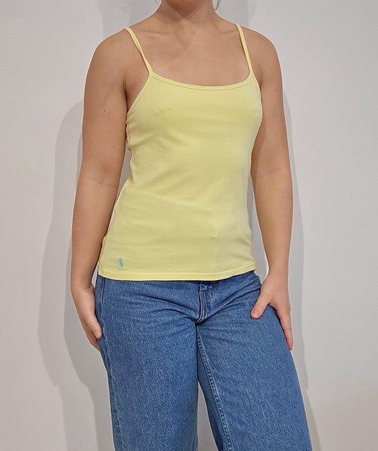 Debardeur jaune Ralph Lauren - XS