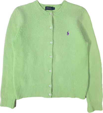 Cardigan en laine vert pomme - XS/S