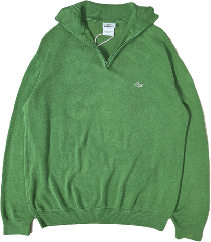 Pull camionneur en coton vert - L/XL