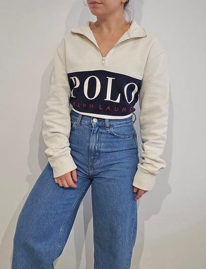 Pull camionneur crème "polo Ralph Lauren" - M