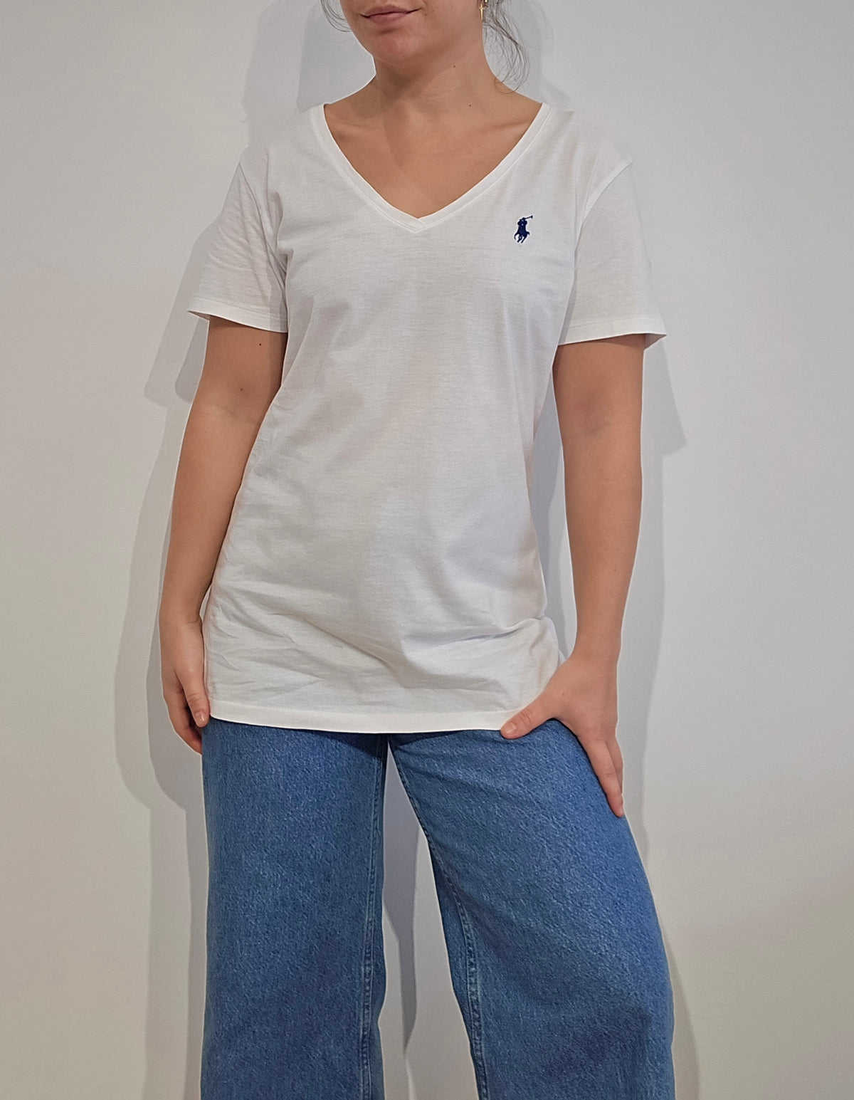 Tee-shirt en coton blanc - L