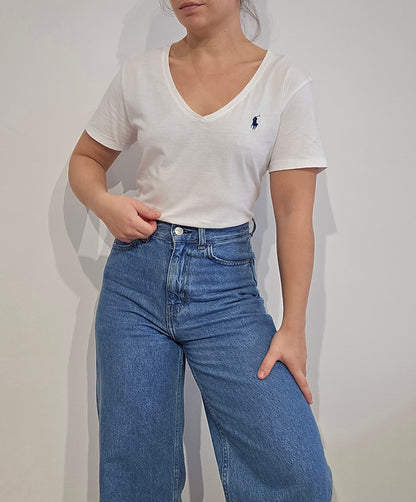 Tee-shirt en coton blanc - L