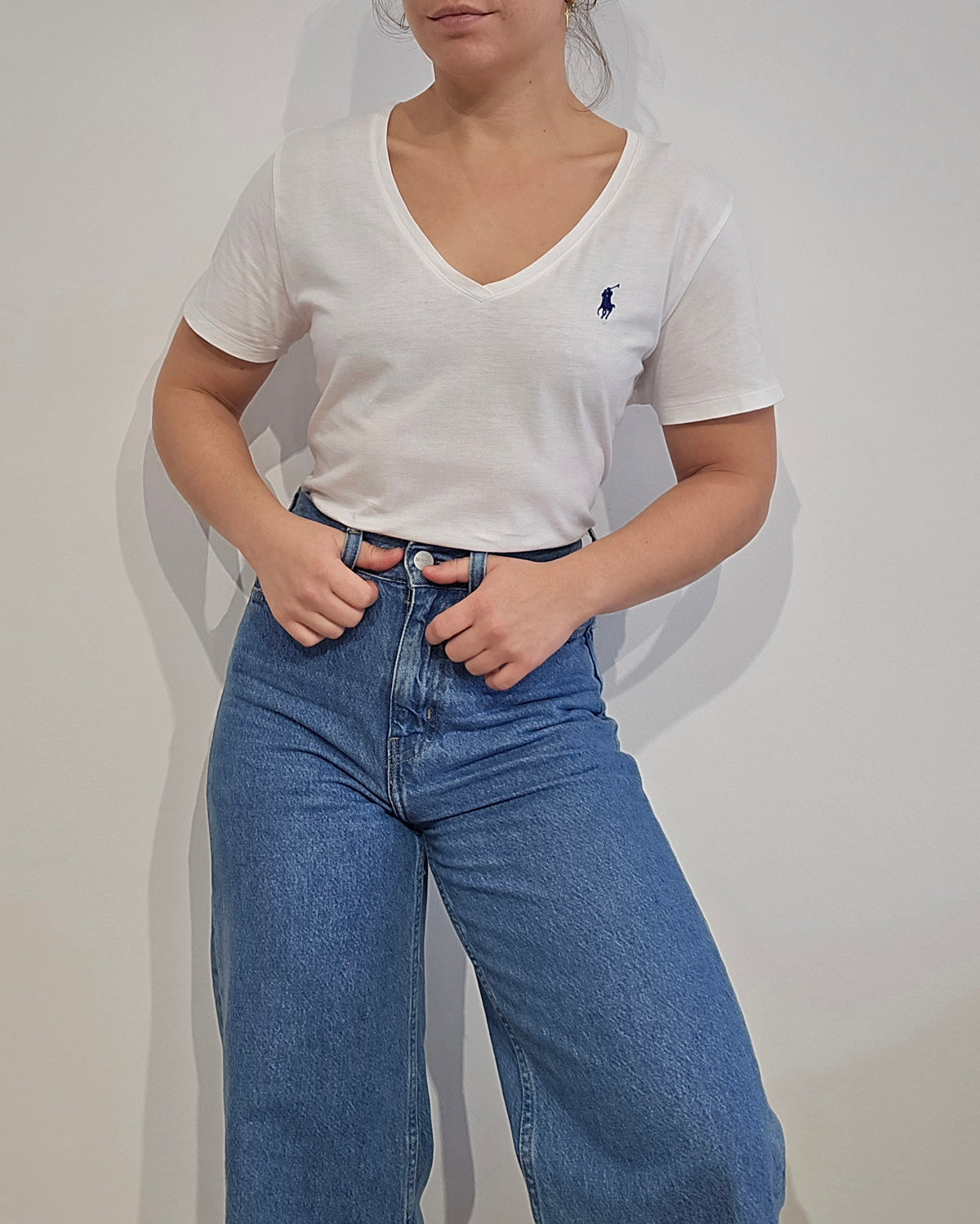 Tee-shirt en coton blanc - L
