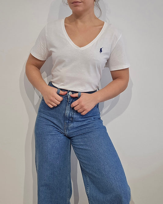 Tee-shirt en coton blanc - L
