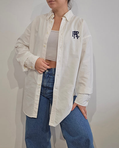 Chemise blanche brodé RLR - L