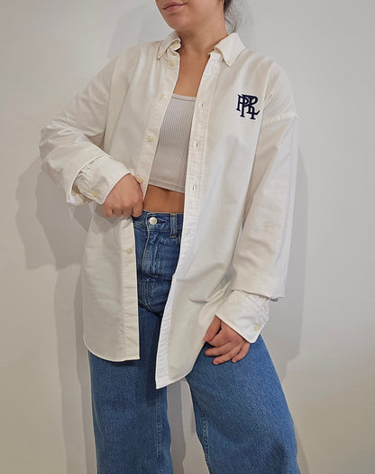 Chemise blanche brodé RLR - L