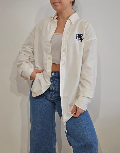Chemise blanche brodé RLR - L