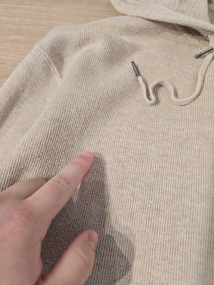Veste à capuche beige - S