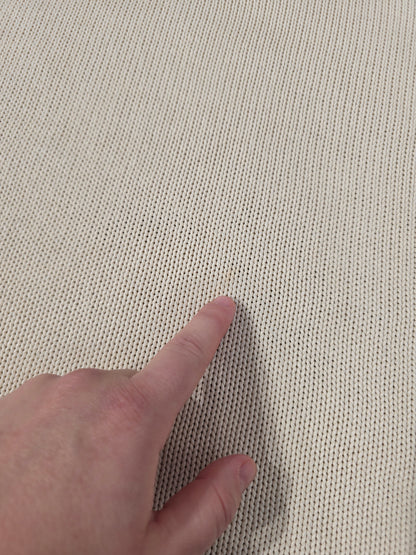 Pull sans manches crème  - M