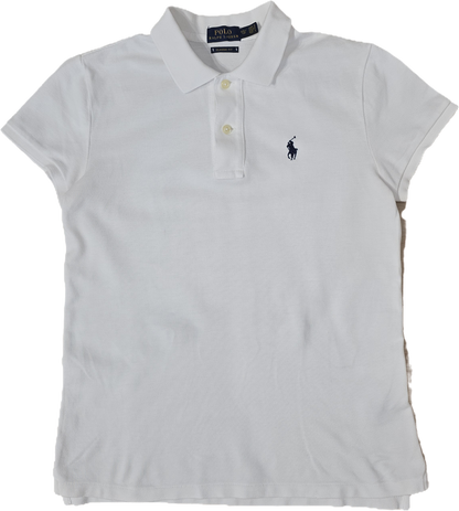 Polo en coton blanc Classic fit - XS