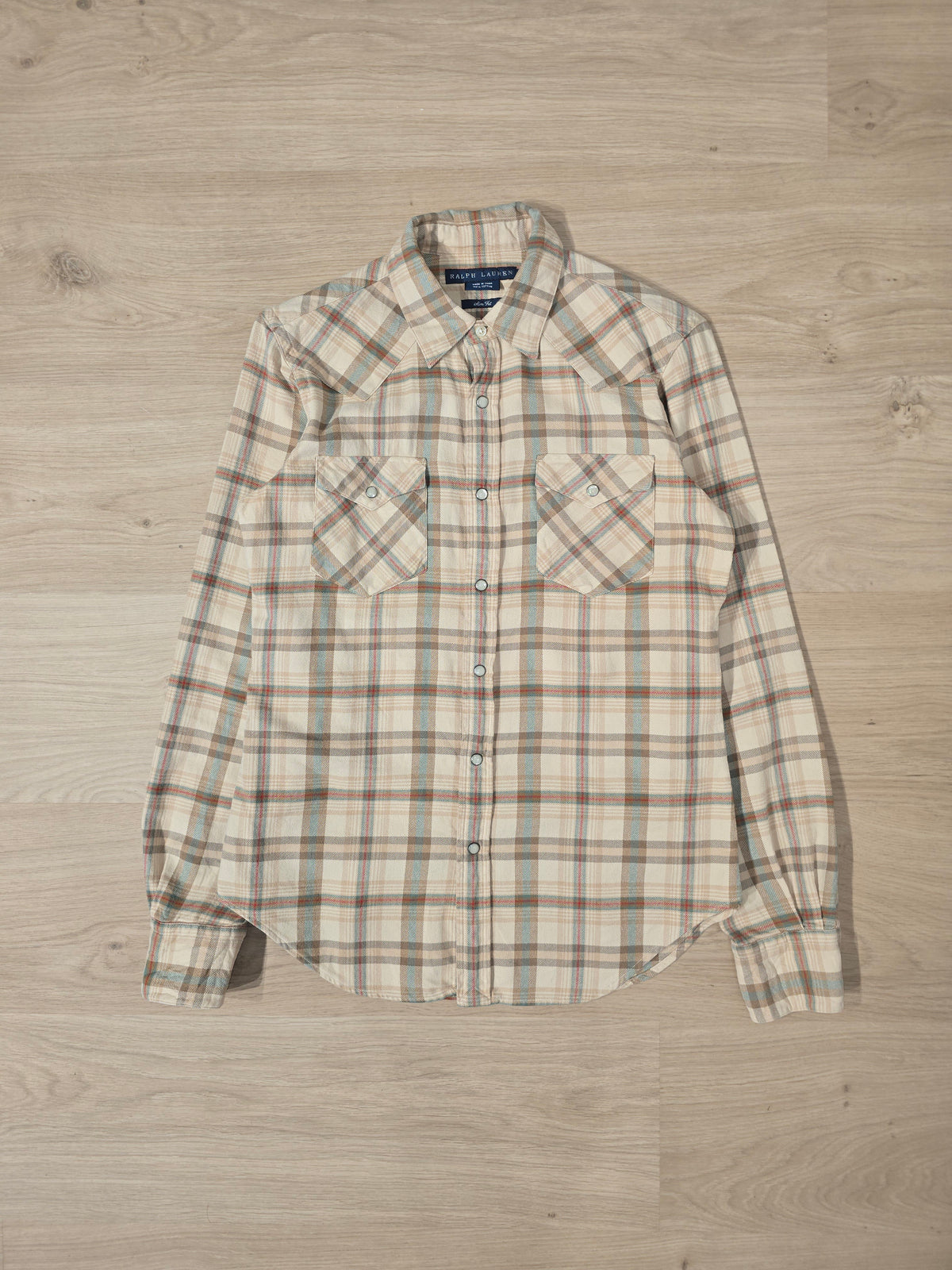 Chemise à carreaux vintage - S