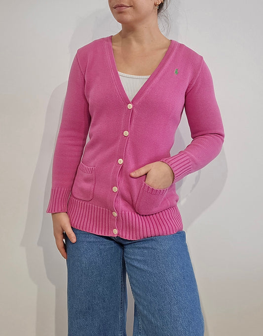 Cardigan en maille rose - XS/S