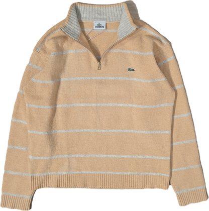 Pull camionneur en laine orange - S