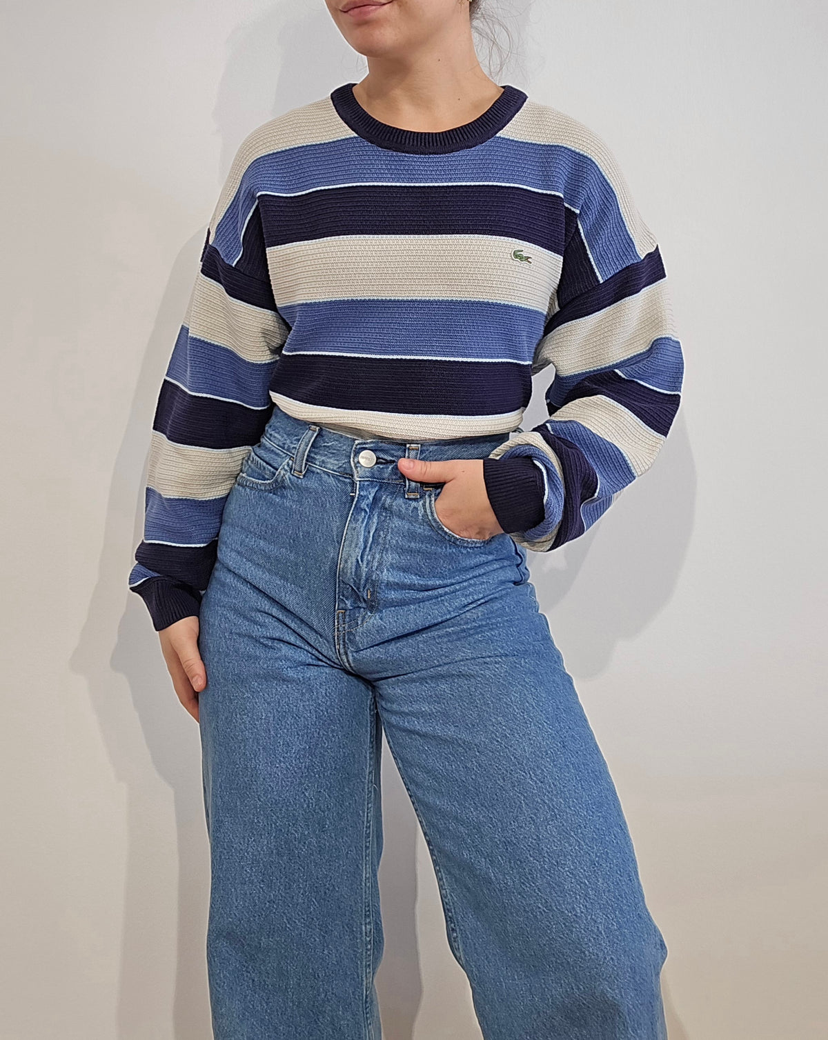 Pull à rayures des années 90' - L