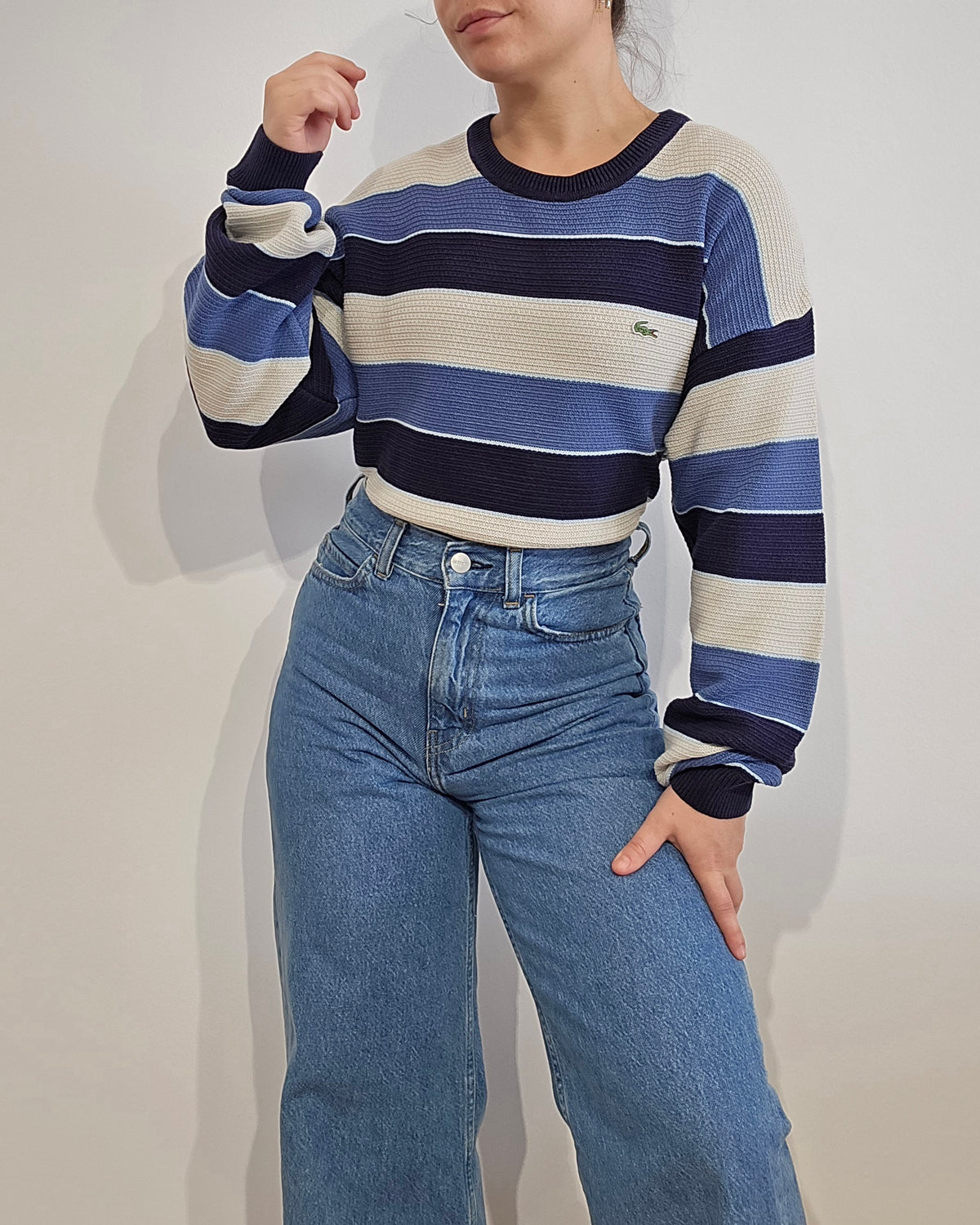 Pull à rayures des années 90' - L
