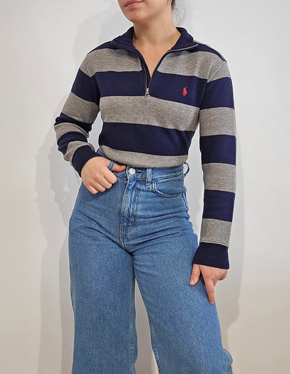 Pull camionneur à rayures - XS