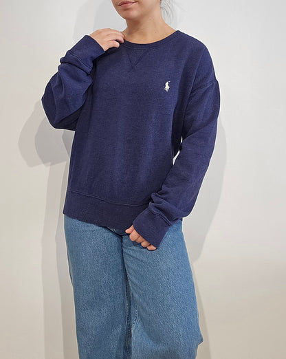 Sweat en coton bleu - L/XL