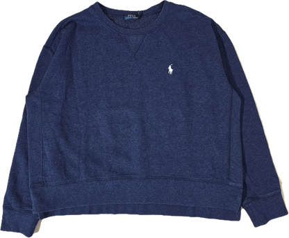 Sweat en coton bleu - L/XL
