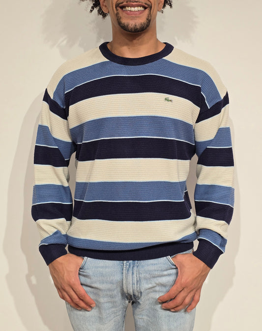 Pull à rayures des années 90' - M