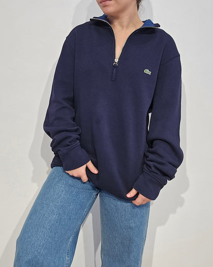 Pull camionneur en coton marine - XL