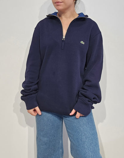 Pull camionneur en coton marine - XL