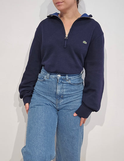 Pull camionneur en coton marine - XL