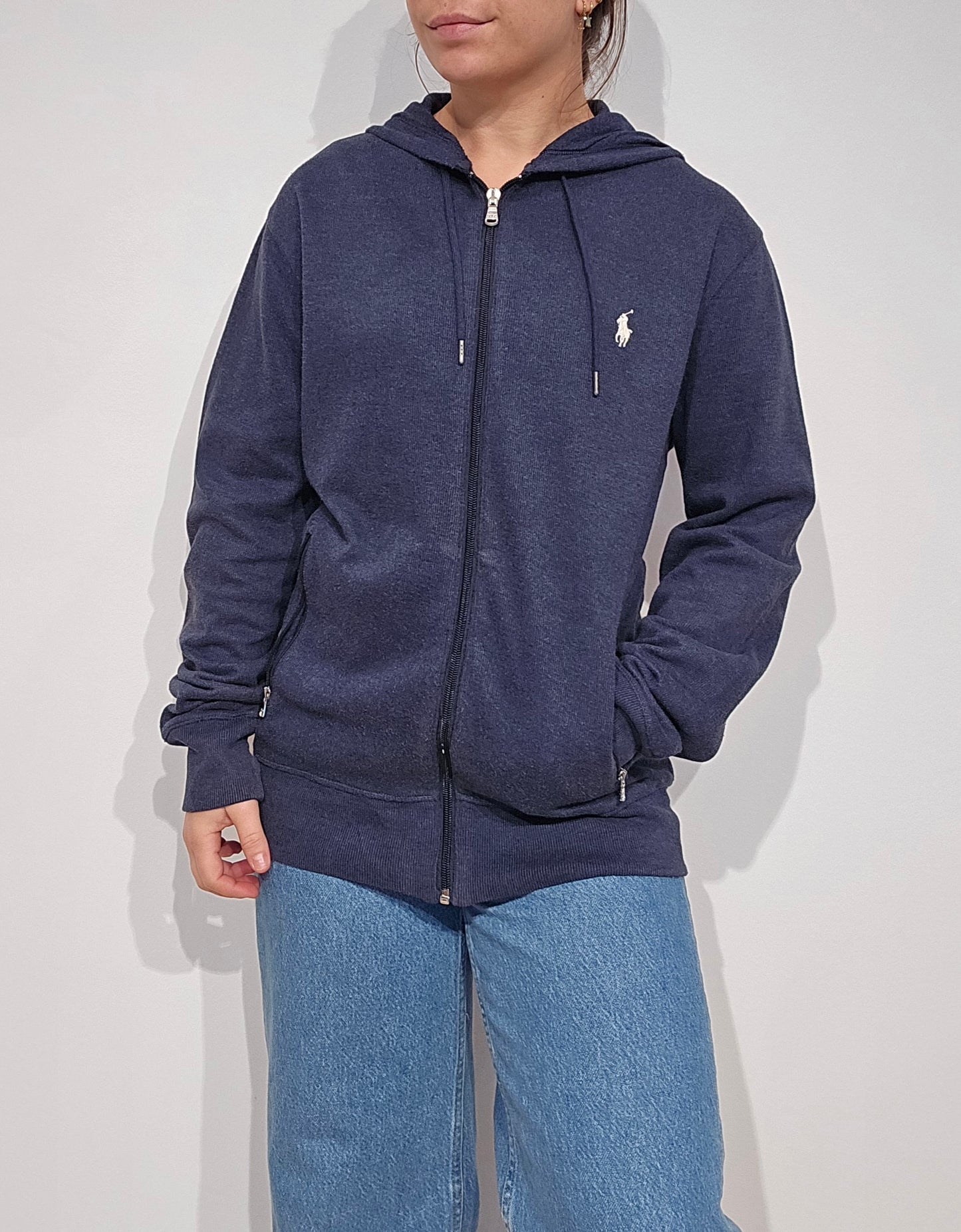 Veste / sweat à capuche Ralph Lauren bleu - S