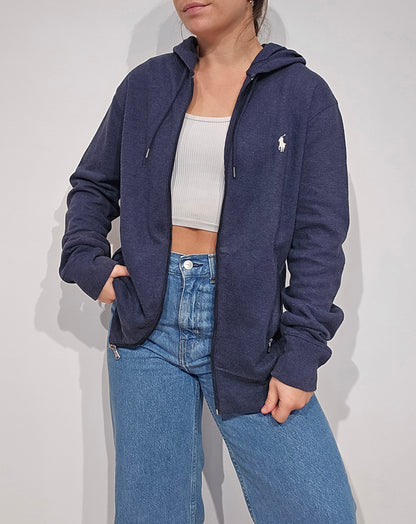 Veste / sweat à capuche Ralph Lauren bleu - S