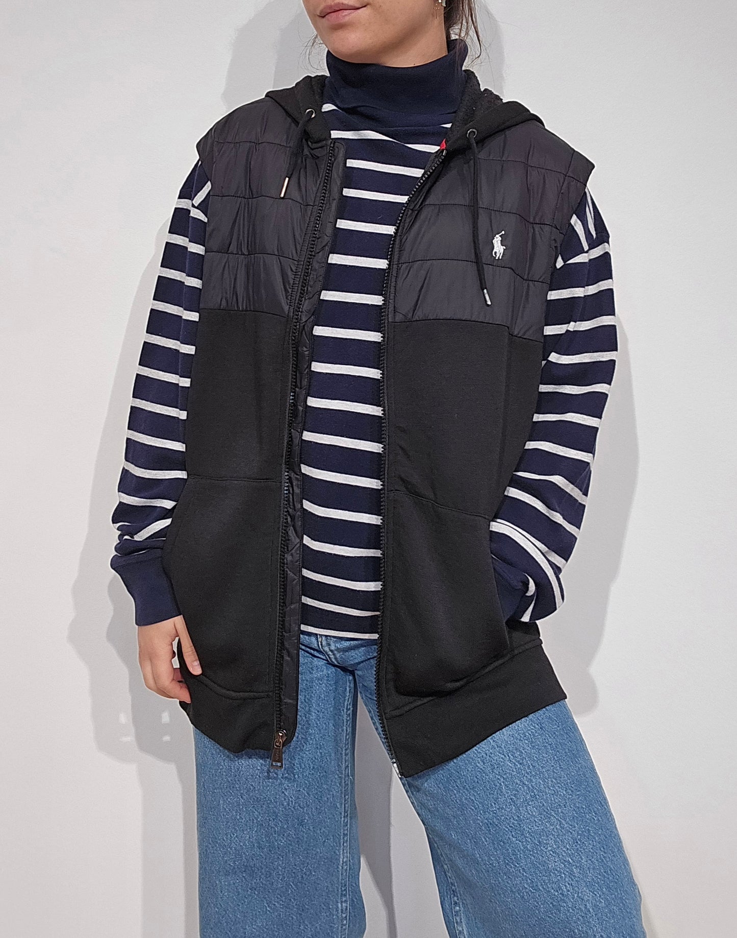 Veste sans manches noir - L