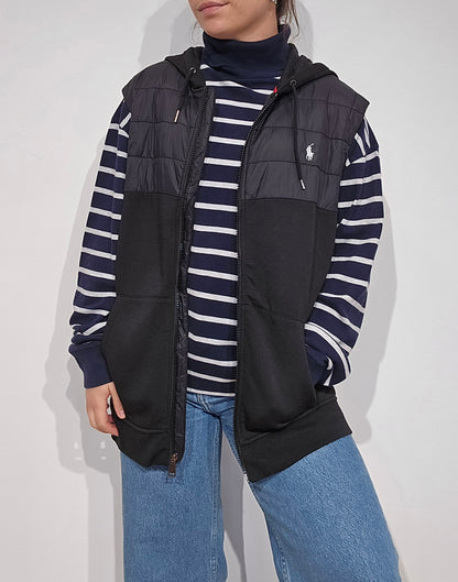 Veste sans manches noir - L