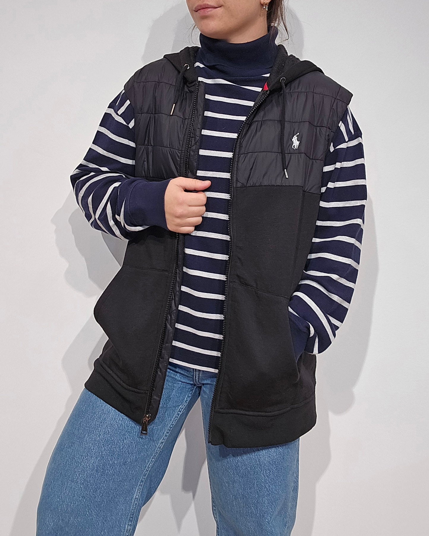 Veste sans manches noir - L
