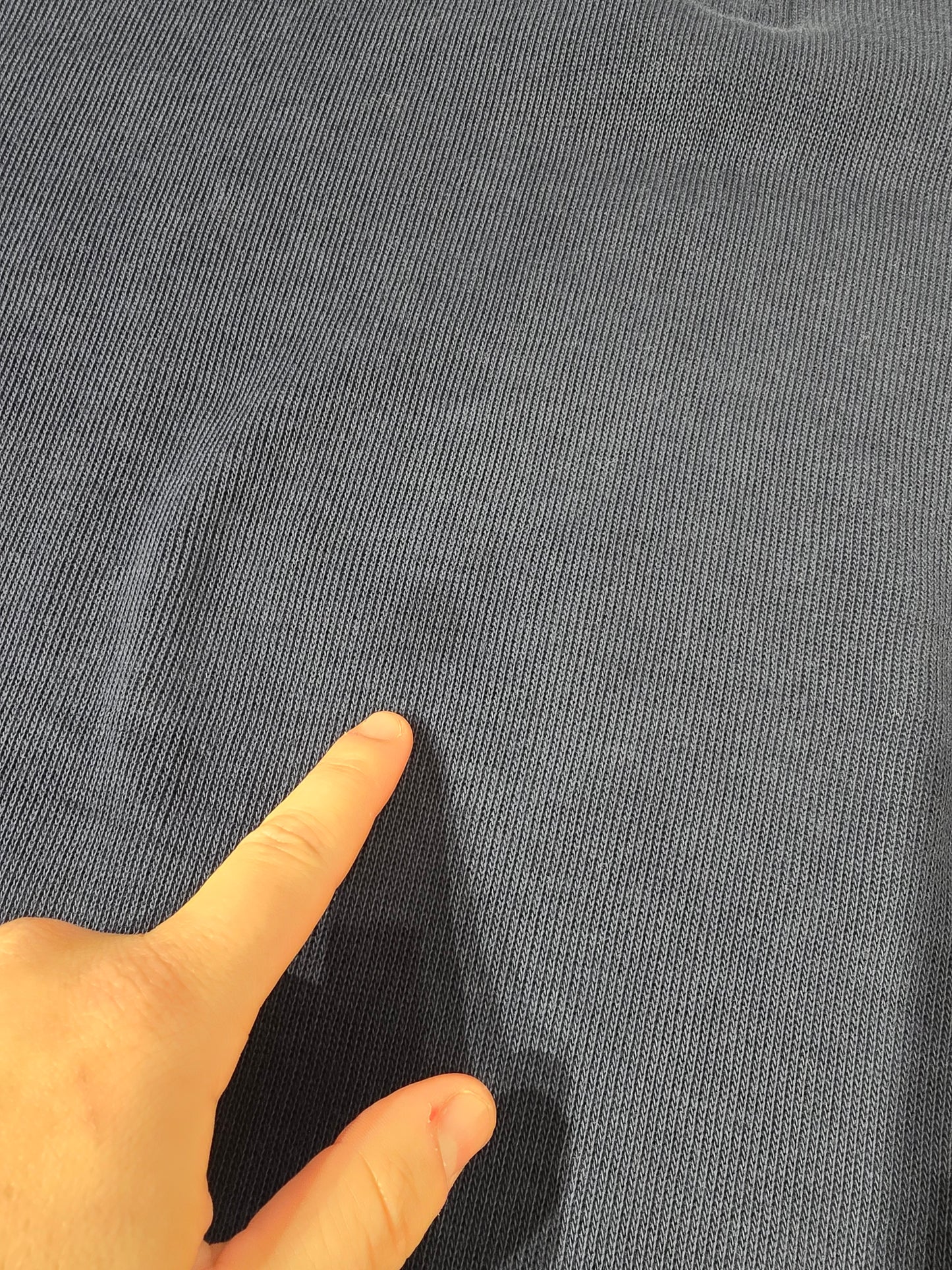 Pull camionneur en coton marine - L