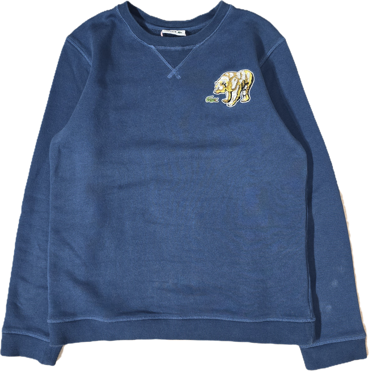 Sweat bleu marine brodé - XS