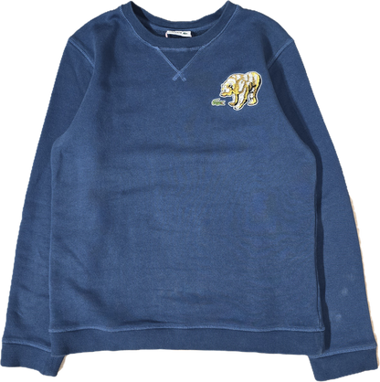 Sweat bleu marine brodé - XS